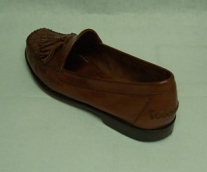 COLE HAAN~RESORT~MEN’S BROWN INTERWOVEN LEATHER SHOES~LOAFERS~US Sz.9D~NICE~