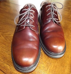 Mens Shoes Sz 10 Cole Haan Brown Leather Work EUC