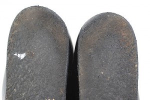 Men’s Clarks ‘Wallabees’ Black Leather Lace Up Casual Shoes Boots Sz 9 M