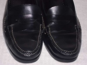 COLE HAAN MEN BLACK PENNY LOAFER 11 M