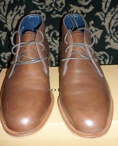 Cole Haan Carter Dress Chukka Boots, Leather Upper, Brown,10 M, New