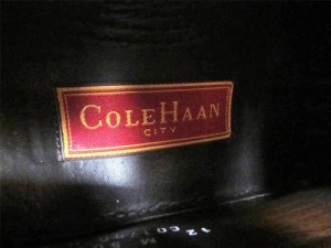 Size 12 M Cole Haan City Loafers Brown Lace Leather Mens Shoes
