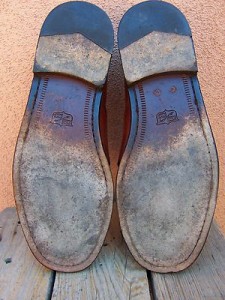 Cole Haan Mens Casual Dress Shoe Size 8.5EEE Brown Leather Slip On Buckle Loafer