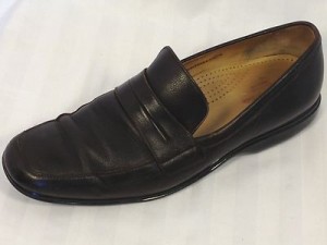 COLE HAAN men’s Slip on Loafer NIKE AIR 11.5 BROWN SHOES 11.5M