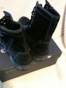 punk boots Brand new Diesel Military Goth Gothic Rocker Rock Black 8.5 Mens HOT!