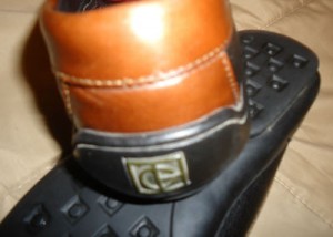 Cole Haan Mens Loafers Two Tone Leather Tassels Size 10 1/2M
