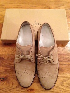 Cole Haan Tan Suede Wintip Oxfords Size 9