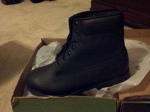 Timberland 6 inch black size 12