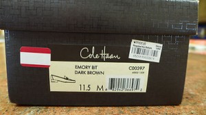 NIB COLE HAAN DARK BROWN EMORY BIT LOAFERS 11.5M – NO MIN/NO RESERVE!