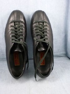 Cole Haan Black Leather Men Shoes , Size 13M USA, Made in Italy