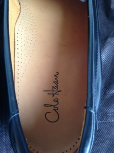 Cole Haan Santa Barbara Black Polished Size 11 M Nike Air Sole MSRP $146 New