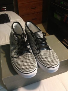 Vans Chukka Houndstooth Harris Tweed Size 10.5 Brand New