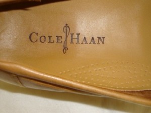 Cole Haan Hazel Smooth Leather Slip On Moccasin Shoes  Size: 10 US/ 44 EUR