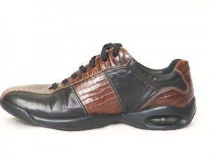 Cole Haan Nike Air Brown Leather Lace-Up Oxford Causal Shoes Mens 8 M
