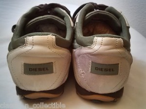 Diesel Footwear Men’s Shoes Hacker Beige Olive Size 13