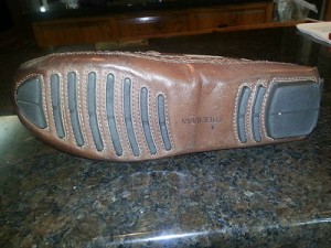 Cole Haan Woven Brown Leather Moccasins Loafers Shoes size 11D