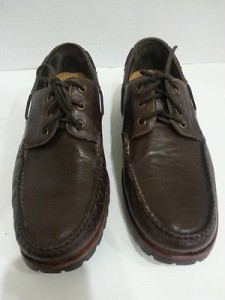 *NICE* Cole Haan Men’s Lug Boat Style Loafer Oxford Shoes Dark Brown Size 10