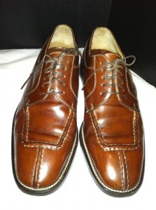 COLE HAAN Men’s Leather Brown Lace Up Shoes SIZE 9M