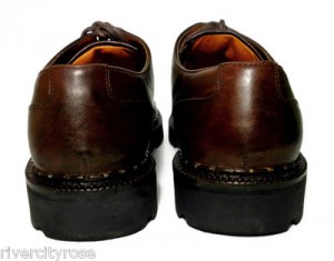Cole Haan Country Mens Brown Leather Lace Up Oxfords size 8D