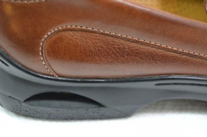 COLE HAAN LEATHER LOAFERS SLIP-ONS NIKE AIR BROWN MENS SIZE 10M NWOB