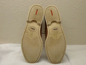 COLE HAAN MENS YACHT CLUB NIKE AIR BROWN LEATHER TWO EYE BOAT SHOE SZ 10.5 M