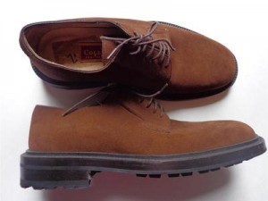 MENS NEW COLE HAAN BROWN SUEDE LEATHER OXFORDS SHOES 6