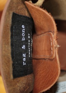 NEW RAG & BONE BOOT By TIMBERLAND BROWN PLAIN TOE CHUKKA SIZE 8 M NWOB $300+
