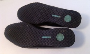 Mens Cole Haan Nike Air Shoes Size 11.5 M Black Leather Slip Ons Loafers