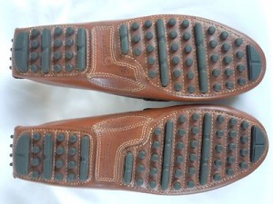 COLE HAAN ‘AIR GRANT’ DRIVING LOAFER SHOE SIZE MENS 10 M TAN GRAIN