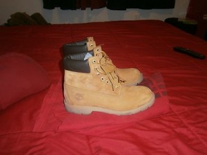 timberland size 10 wheat used