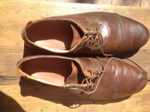 Timberland Boot Co. Wodehouse Lost History Brown Leather Oxfords Mens ~ 11 $275