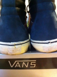 Vans Sk8-Hi Lx Leather Flannel US 10.5 Vans Vault