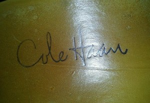 Cole Haan Mens Brown Leather Shoes Size 9 M Slip On Loafers
