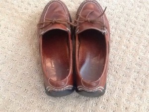 Nice Men’s Cole Haan Dark Brown Leather Driving Moccasins (Size 9 M)