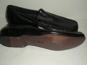 COLE HAAN MEN’S BLACK LEATHER LOAFERS SZ 10 M