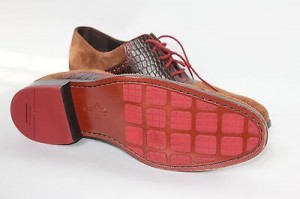Cole Haan Men’s Suede and Croc Oxford New with Box and Bag