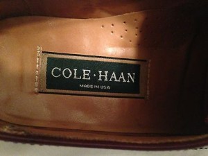 Cole Haan Caldwell Burgundy Oxford Mens size 8 Retails $168