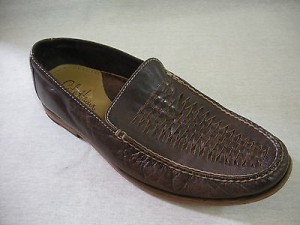 COLE HAAN ” Nike Air ” Men’s Shoes 11 M LOAFERS Brown Leather