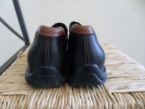COLE HAAN Mens 12 M Black Leather Casual Shoes Loafers