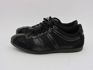 BOSS Hugo Boss Orange ‘Silvans’ Men’s Sneaker,Black,Size:9:Retail:$150