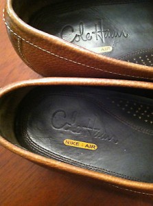 MEN’S COLE HAAN NIKE AIR BROWN LEATHER LOAFERS SIZE 11 COMFORTABLE!!