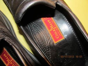 MENS COLE HAAN BLACK LEATHER LOAFER SHOE SIZE 12 M