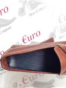 COLE HAAN Mens Brown Leather Loafers NIKE AIR Size 10