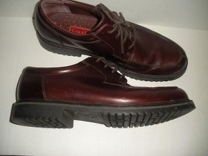 COLE HAAN COUNTRY MEN’S DARK BROWN WATERPROOF LEATHER LACE UP SHOES SZ 12 M