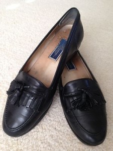 Cole Haan Bragano Italy Black All Leather Loafers Size 12 M