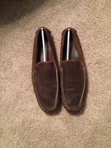 NEW Mens Size 10 Brown Leather Cole Haan Air Grant Loafers