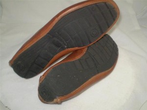 Mens Cole Haan Driving Moccasins Brown Leather 12 M