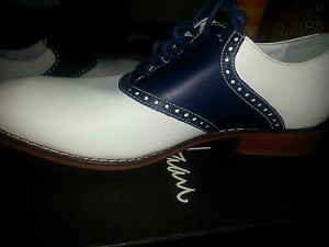 NEW COLE HAAN NIKE AIR COLTON SADDLE SIZE 10M