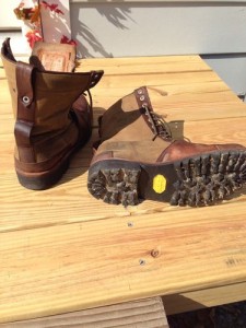 timberland tackhead 8″ Size 10