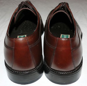 COLE HAAN MENS SZ 9.5 BROWN LEATHER OXFORDS LACE UP COMFORT SHOES